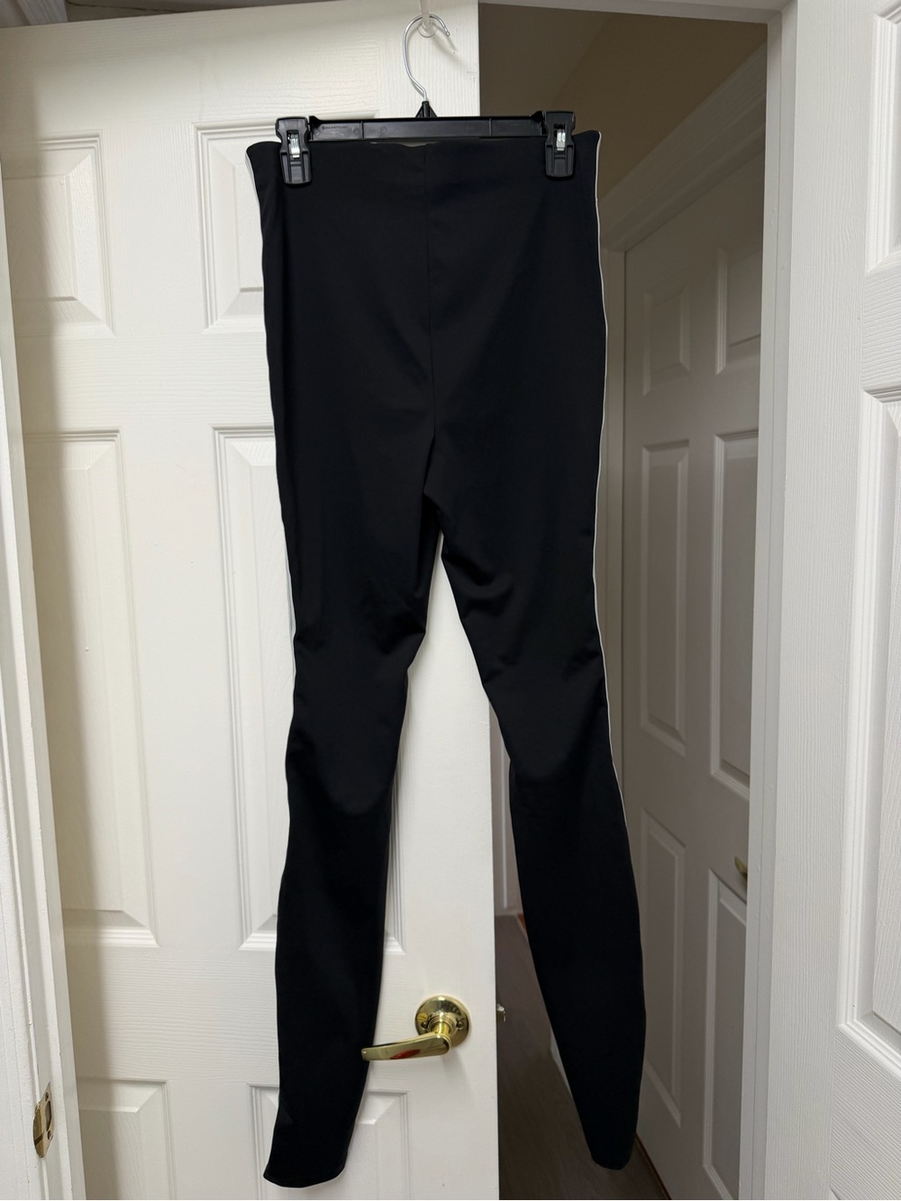 NWT Fabletics Motion365+ Twisted Stripe Pull-On Pants Black Size XL (12–14) - Picture 11 of 14